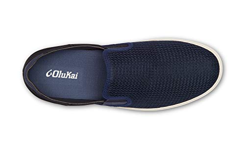 OLUKAI Men's Lightweight Breathable Water Resistant Slip-On Sneakers
