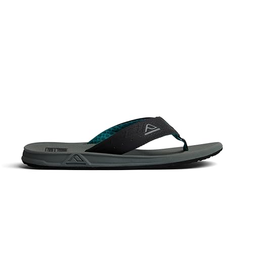 Men's Beach Flip Flop: Water Friendly with Supportive Molded Footbed