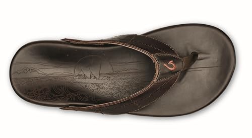 OLUKAI Hokule'a Kia Men's Leather Sandal