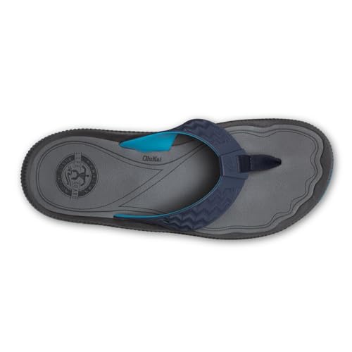 Men's OLUKAI Awiki Beach Sandals with Wet Grip Soles