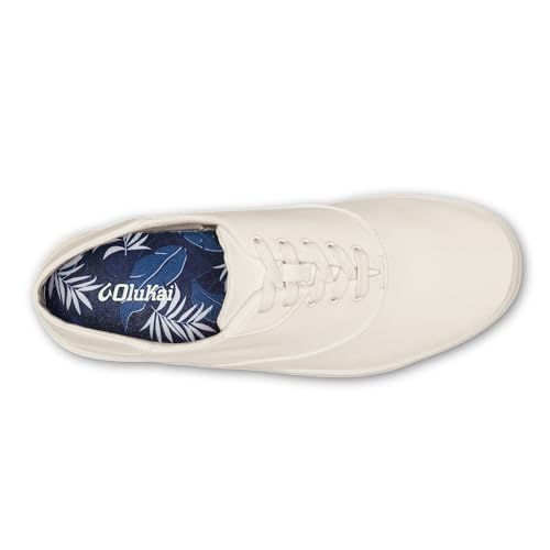 OLUKAI Tradewind Men's Off White Sneaker, Lightweight & Comfortable