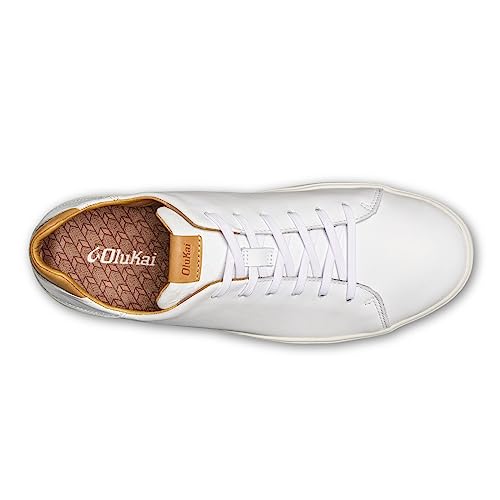 OLUKAI Men's Leather Sneakers: Stylish and Comfortable Li 'ILI