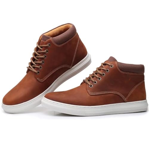 Men's Lace-Up Leather Chukka Boots Arkbird Casual Shoes